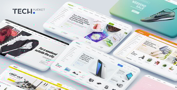 Techmarket - Multi-demo & Electronics Store WooCommerce Theme With Hosting and Domain