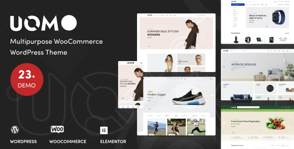 Uomo - Multipurpose WooCommerce WordPress Theme With Hosting and Domain