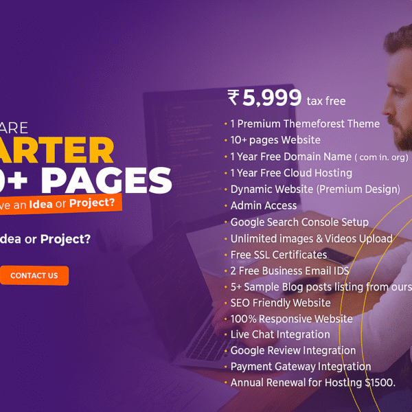 Starter – 10+ pages Website