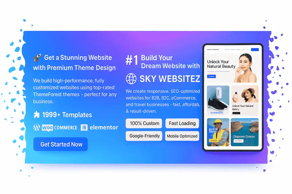 Premium WordPress Themes with Free Hosting and Domain